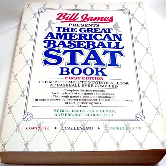 Bill James The Great American Baseball Stat Book 1987 - Picture 1 of 3